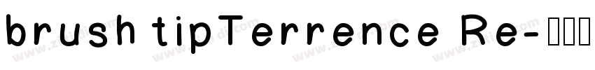 brush tipTerrence Re字体转换